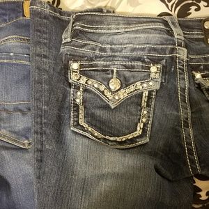 Aeropostale jeans (left)